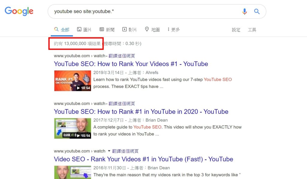 YouTube SEO 教學：關鍵字太過熱門
