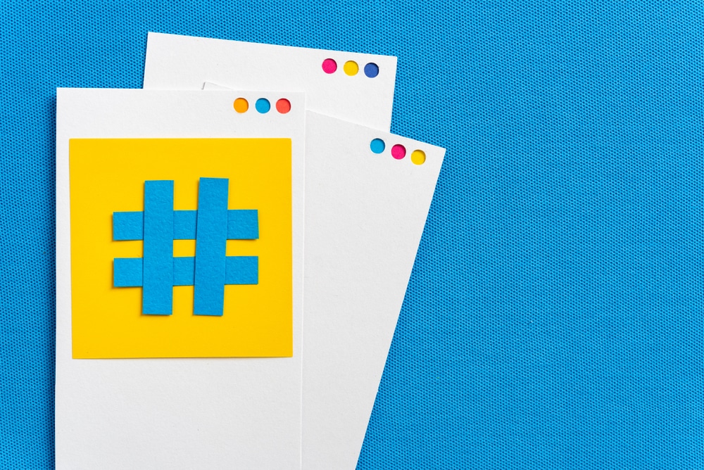YouTube 標題 hashtag